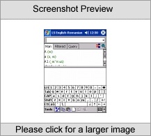 LingvoSoft Dictionary English <-> Romanian for Pocket PC Screenshot